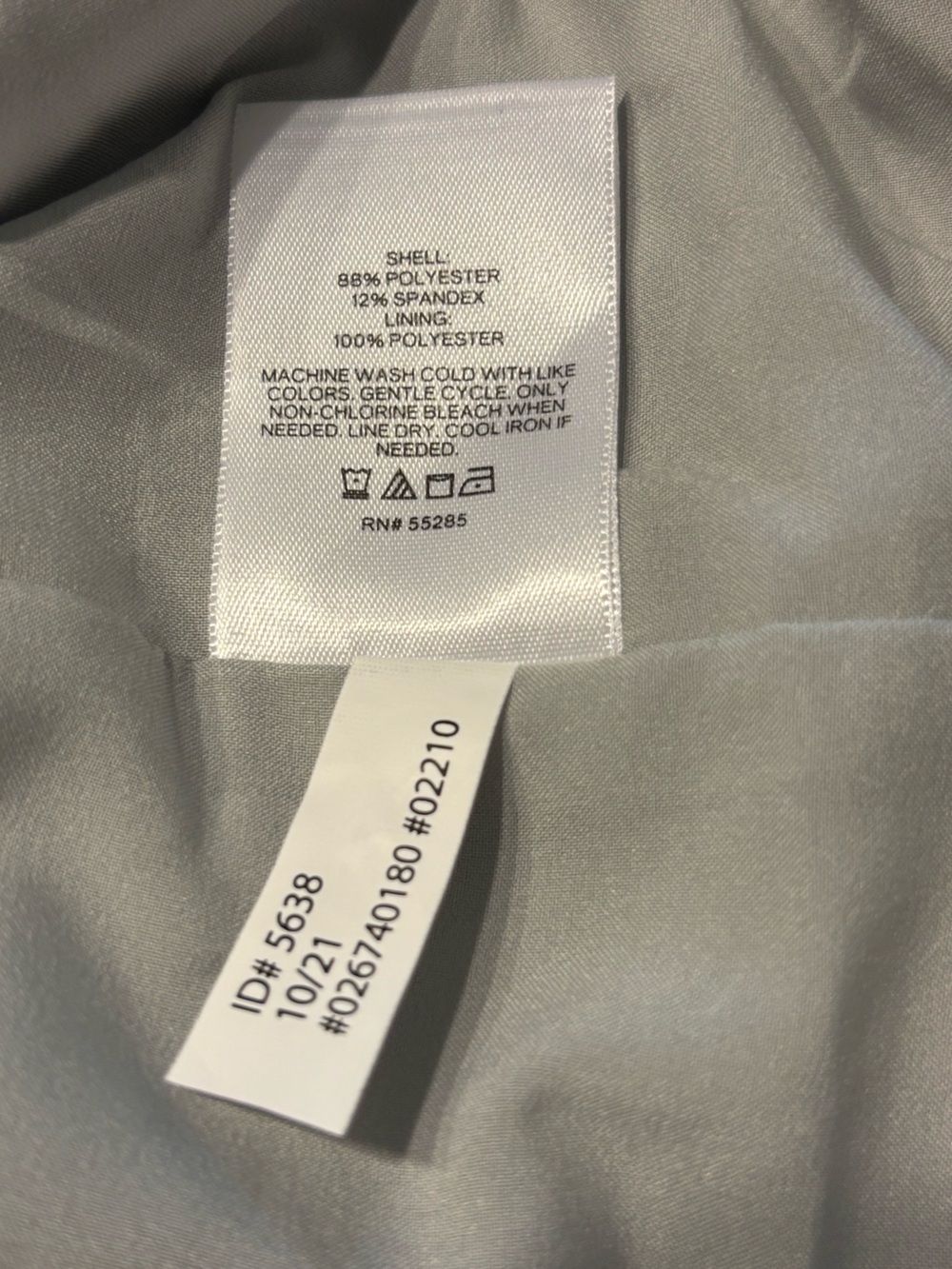 Express Tailored Light Blue/Seafoam Blazer Single Button Size M - Picture 4 of 4